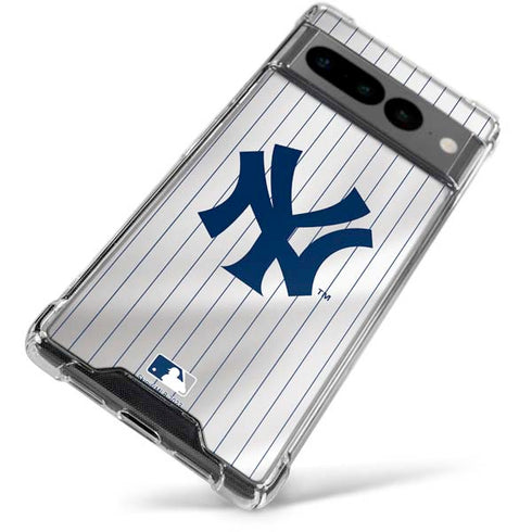 MLB New York Yankees Home Jersey Google Pixel 7 Pro Clear Case